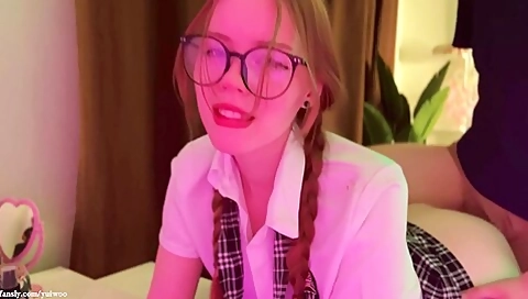 Stepsister Drew Penises Instead Of Homework And Was Fucked On The Table