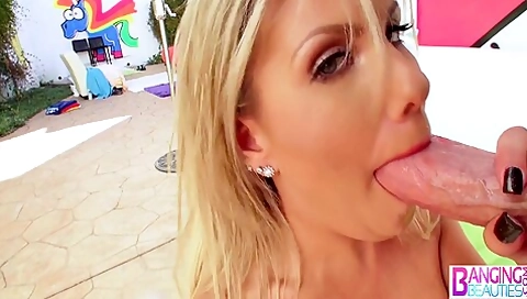 Spicy Aubrey And Mikes Blonde Sex With Aubrey Adams And Mike Adriano